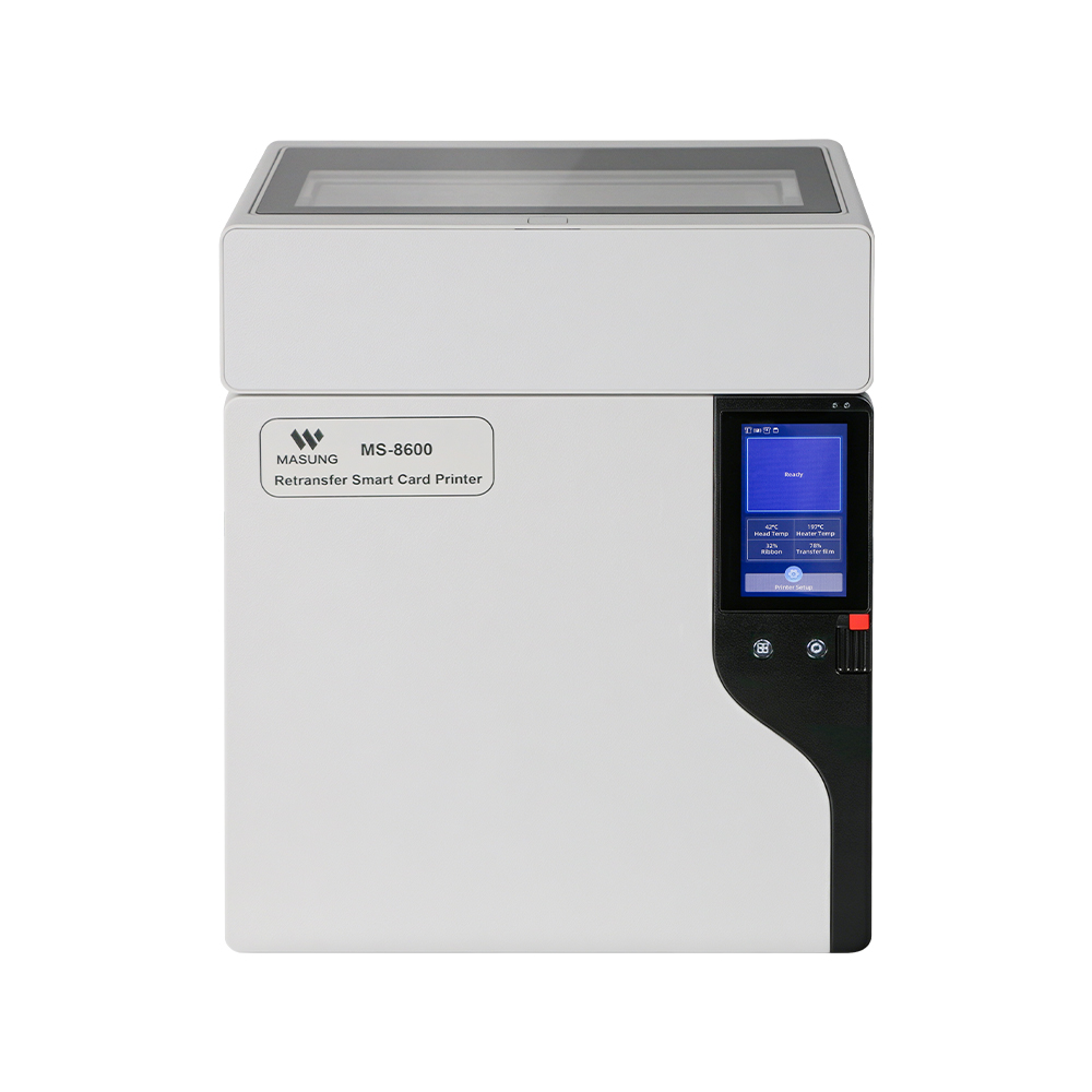 Masung MS-8600 600 DPI Color Retransfer PVC Card Printer