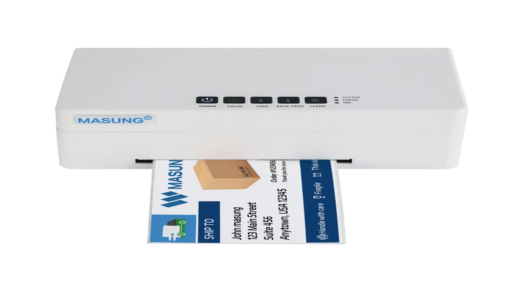 How the Masung MMF-D4 Full-Color Label Printer Enables More Eco-Friendly Carton Sealing