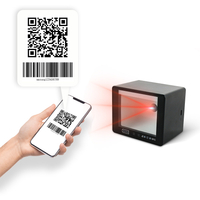 Desktop Corded Qr Code Scanner Omni-Directional Platform Barcode Scanner