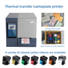 Masung MS-ZK650-M6 Customizable Printer for Printing Aluminium Nameplates & Business Cards