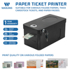 printer for paper tickets