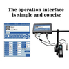  Highly-Customizable H200 Automatic Inkjet Coding Printer Machine with Touch Screen for Production Line Batch Date Coding