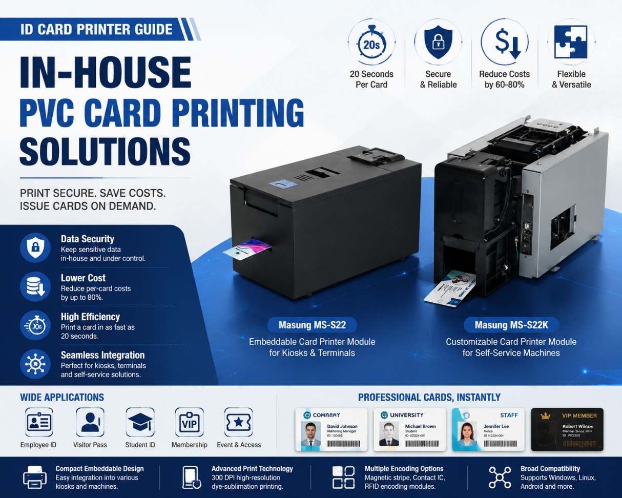 ID card printer customizable solution