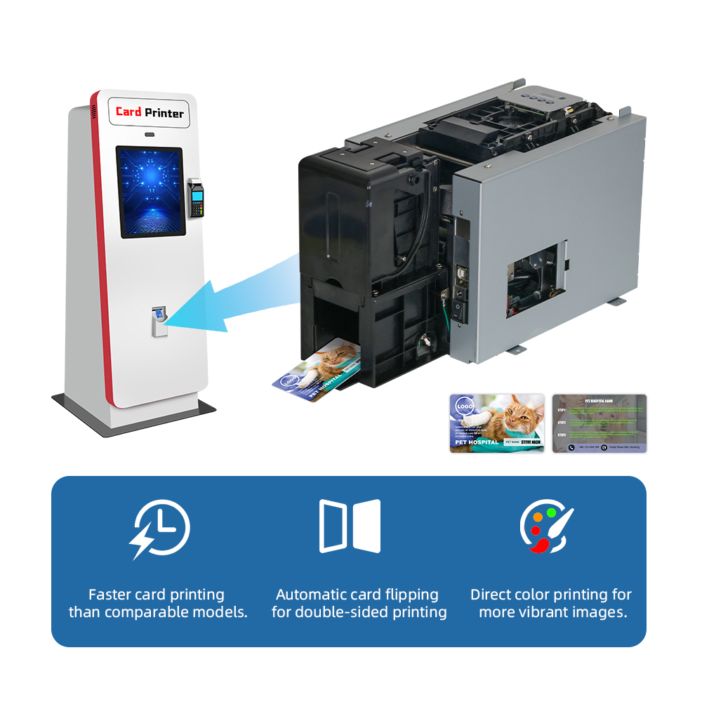 Masung MS-S22 Customizable Embeddable Card Printer Module for Kiosks, Terminals, Self-Service Machines