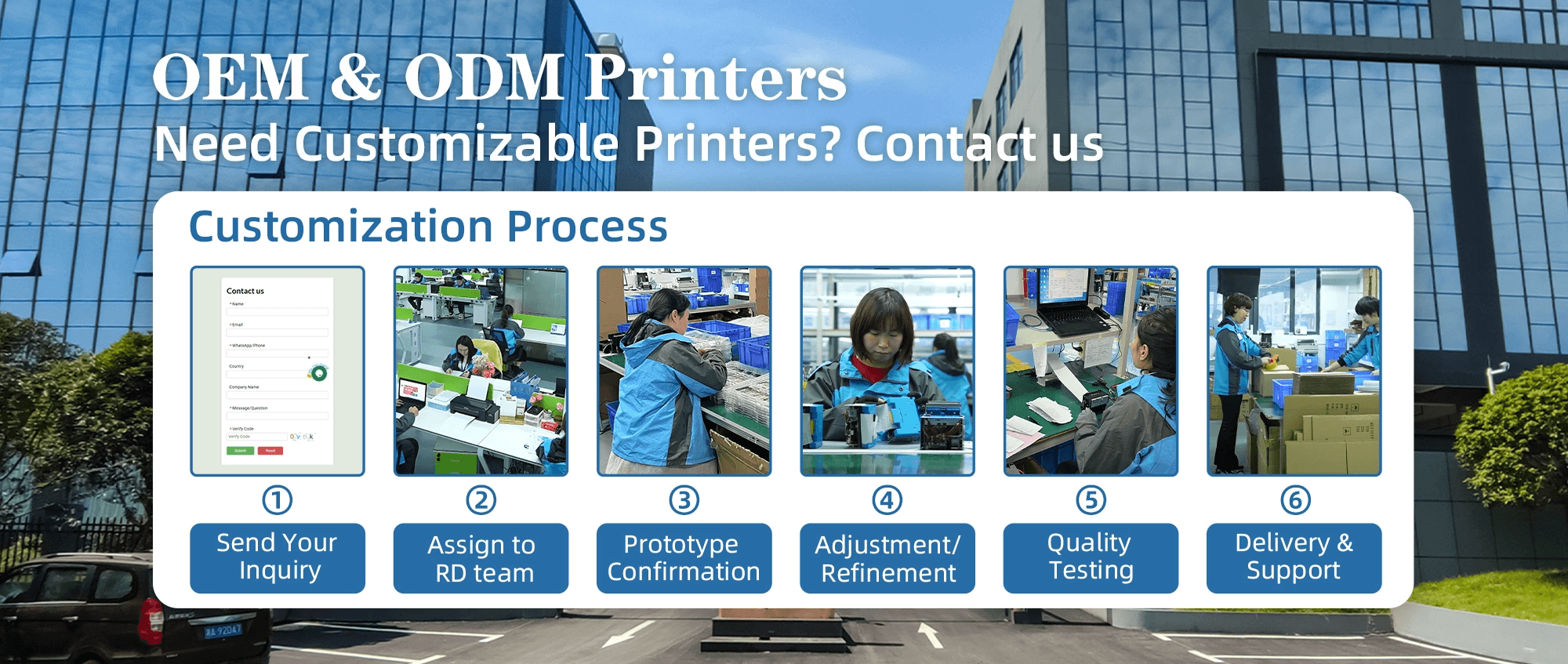 Printer OEM process