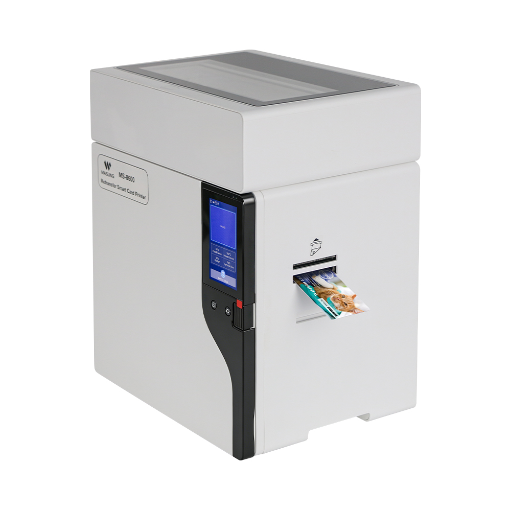 Masung MS-8600 600 DPI Color Retransfer PVC Card Printer