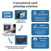Masung MS-S22 Customizable Embeddable Card Printer Module for Kiosks, Terminals, Self-Service Machines